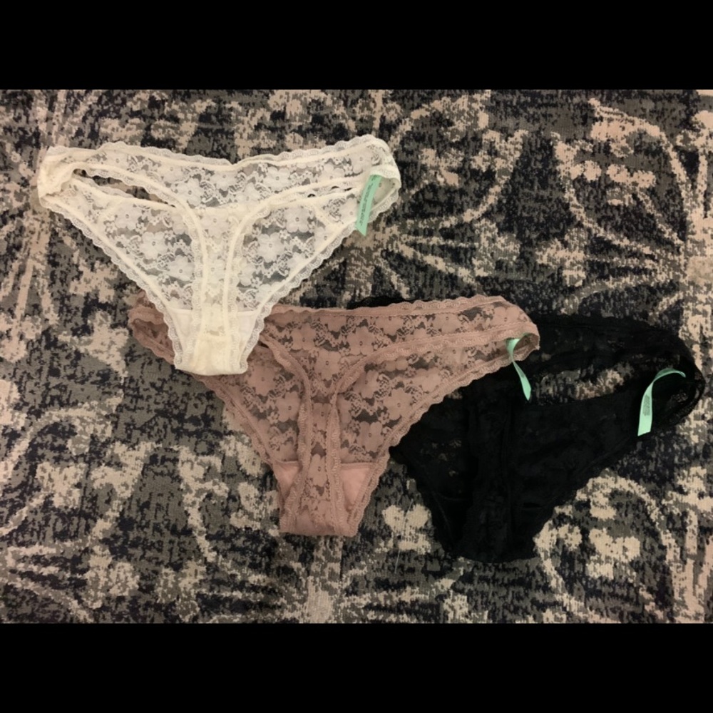3 for 15 lace thong set!